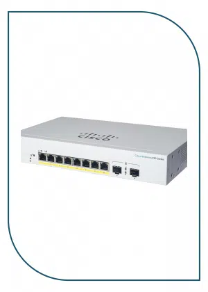 Cisco Business CBS220-8P-E-2G Smart Switch | 8 Port GE | PoE | 2x1G SFP CBS220-8P-E-2G-EU