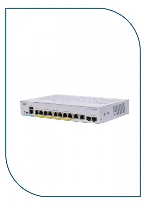 Cisco Business CBS250-8P-E-2G Smart Switch | 8 Port GE | PoE | Ext PS | 2x1G Combo