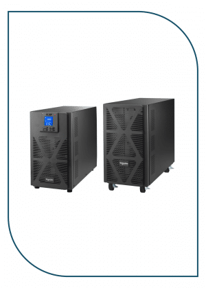 SRVS10KIL Easy UPS 1 Ph On-Line, 10kVA/10kW, Tower, 230V, 1x Hard wire 3-wire(1P+N+E) outlet, Intelligent Card Slot, LCD, Extended Runtime