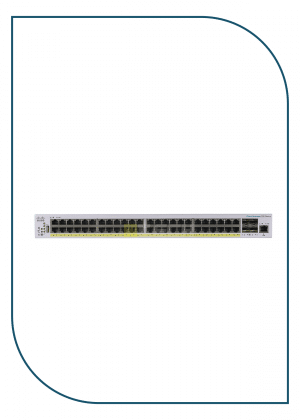Cisco CBS350 Managed Switch 48-port GE, Full PoE, 4x1G SFP CBS350-48FP-4G-EU