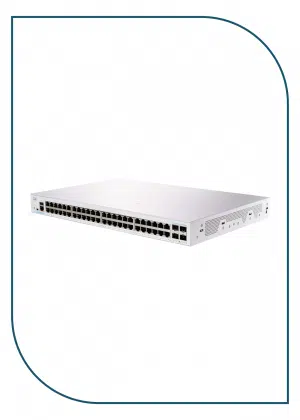 Cisco Business CBS250-48T-4X Smart Switch | 48 Port GE |4x10G SFP+