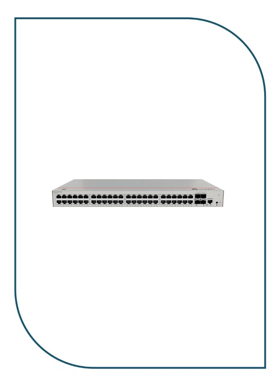 Huawei Managed Switch, 48 Ports, 4 x 10GE SFP+ ports (S310-48T4X) S310-48T4X