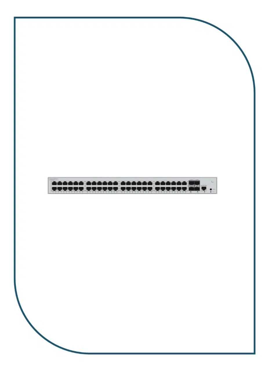 HUAWEI 48 port, 4xGE SFP port Managed Switch (S310-48T4S) S310-48T4S