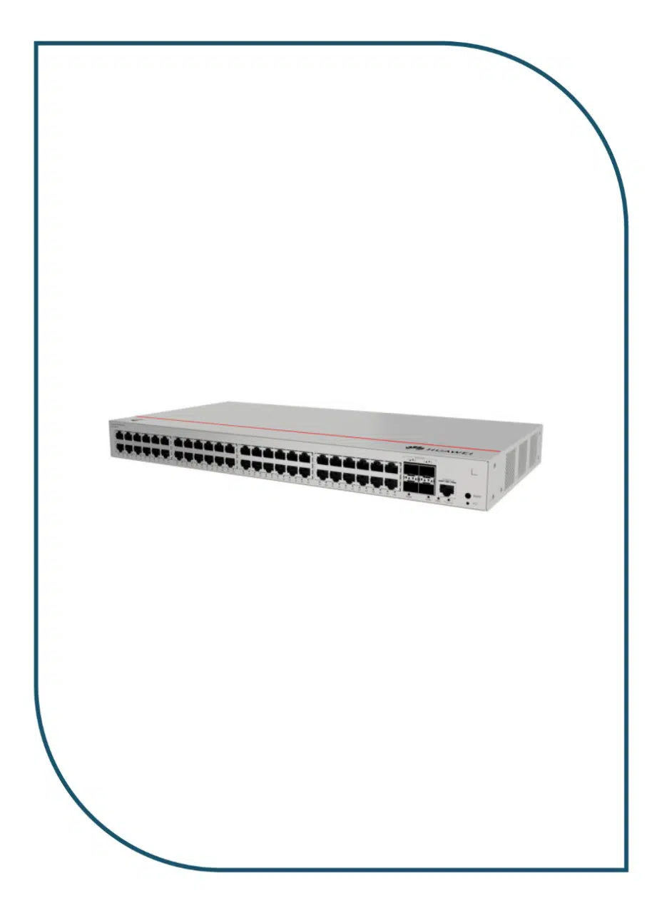 Huawei Managed Switch, 48 Ports, 4 x 10GE SFP+ ports (S310-48T4X) S310-48T4X