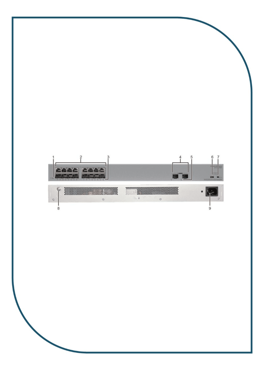 Huawei eKitEngine (S110-16LP2SR) 16-Port Unmanaged PoE+ Switch S110-16LP2SR