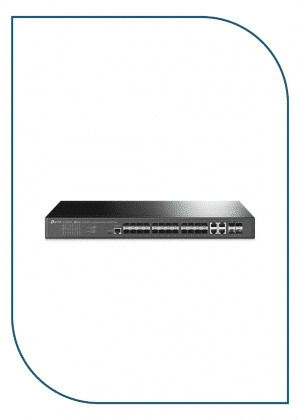 TP-Link (TL-SG3428XF) JetStream 24-Port SFP L2+ Managed Switch with 4 10GE SFP+ Slots TL-SG3428XF