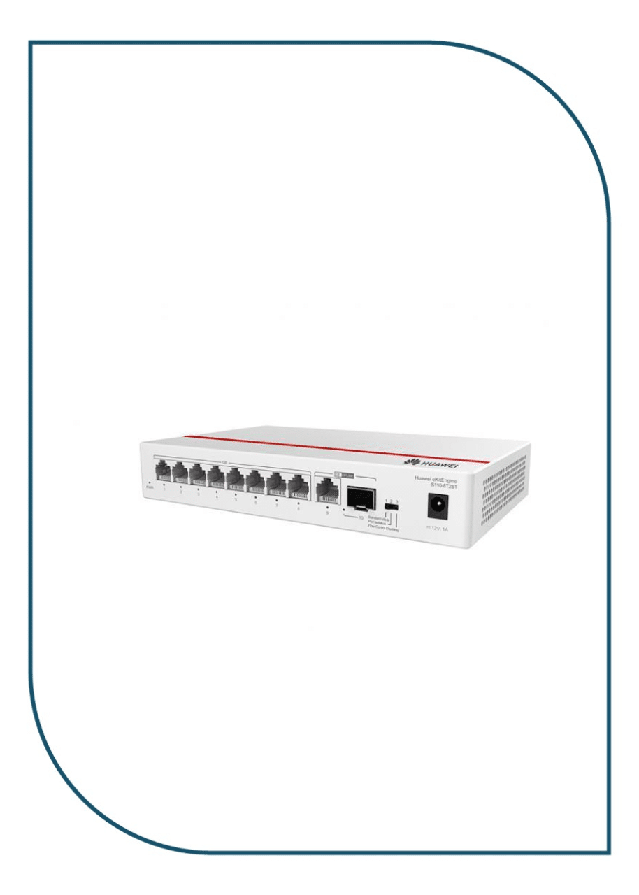 Huawei eKitEngine Unmanaged Switch (S110-8T2ST) Huawei eKitEngine Unmanaged Switch (S110-8T2ST) - Image 2
