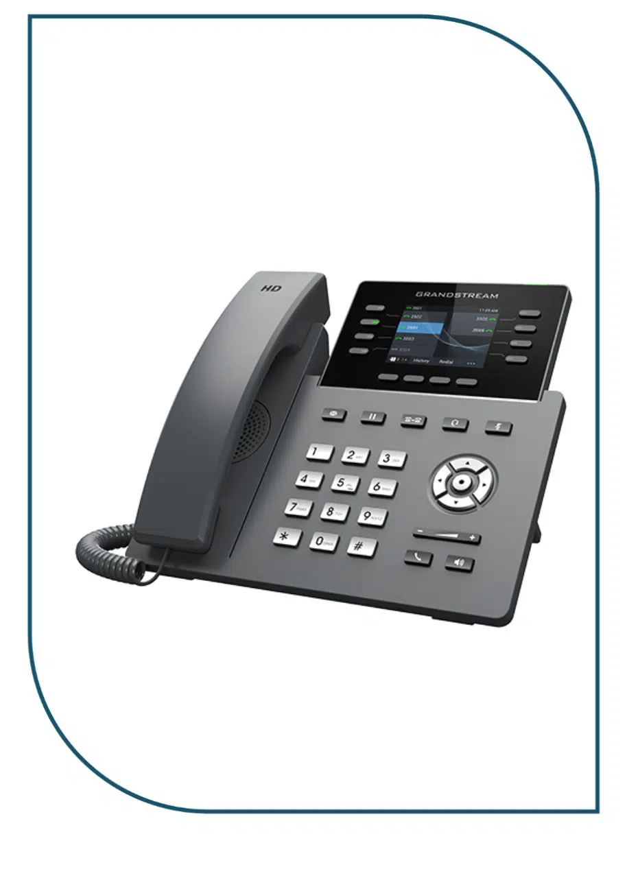 GRP2624 Grandstream 8Line Professional IP Phone - Image 2