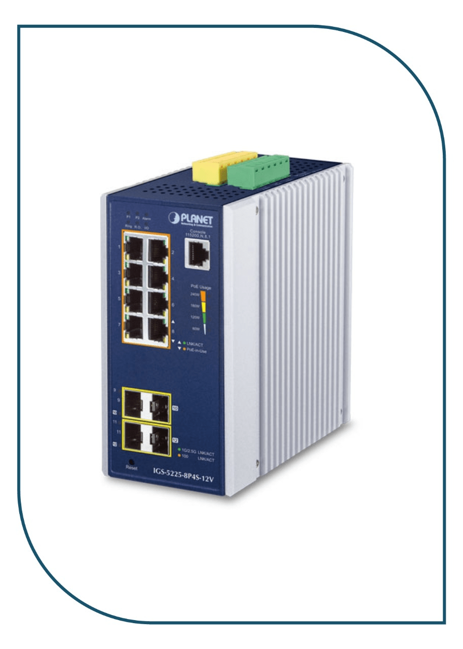 IGS-5225-8P4S-12V