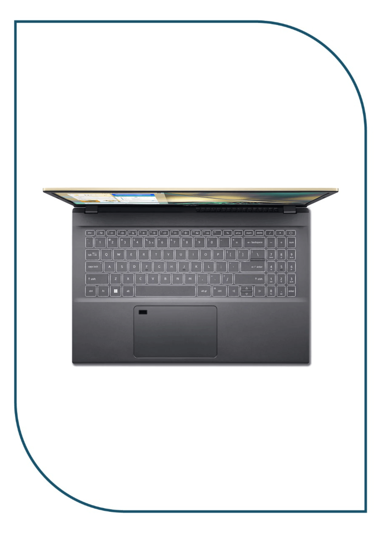 Acer Aspire 5 A515-57G-56DQ Laptop (Intel Core i5-1235U - 8GB Ram - M.2 NVMe 512GB - Nvidia RTX 2050 4GB- 15.6 Inch FHD IPS) - Steel Gray - Image 7