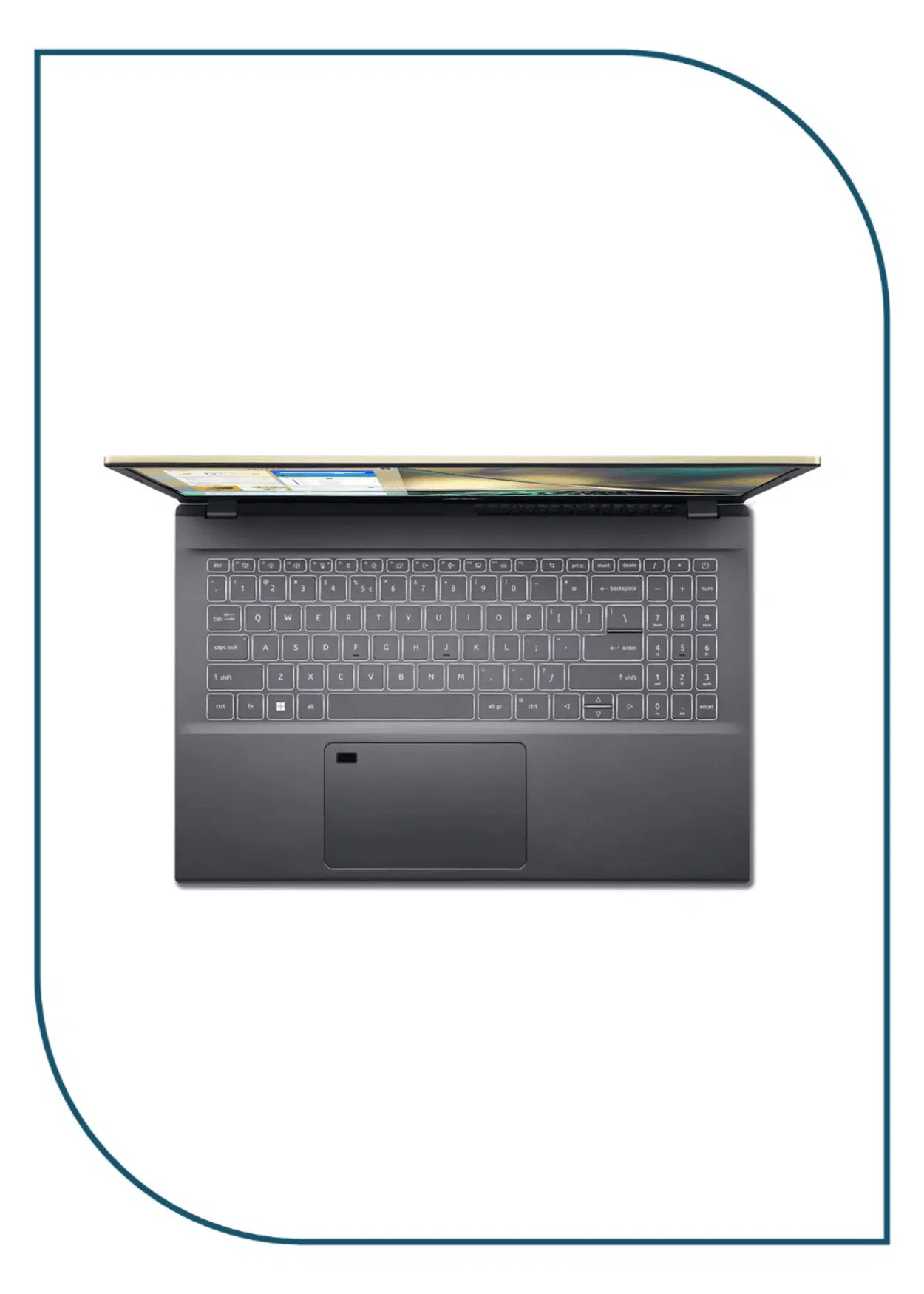 Acer Aspire 5 A515-57G-56DQ Laptop (Intel Core i5-1235U - 8GB Ram - M.2 NVMe 512GB - Nvidia RTX 2050 4GB- 15.6 Inch FHD IPS) - Steel Gray - Image 7