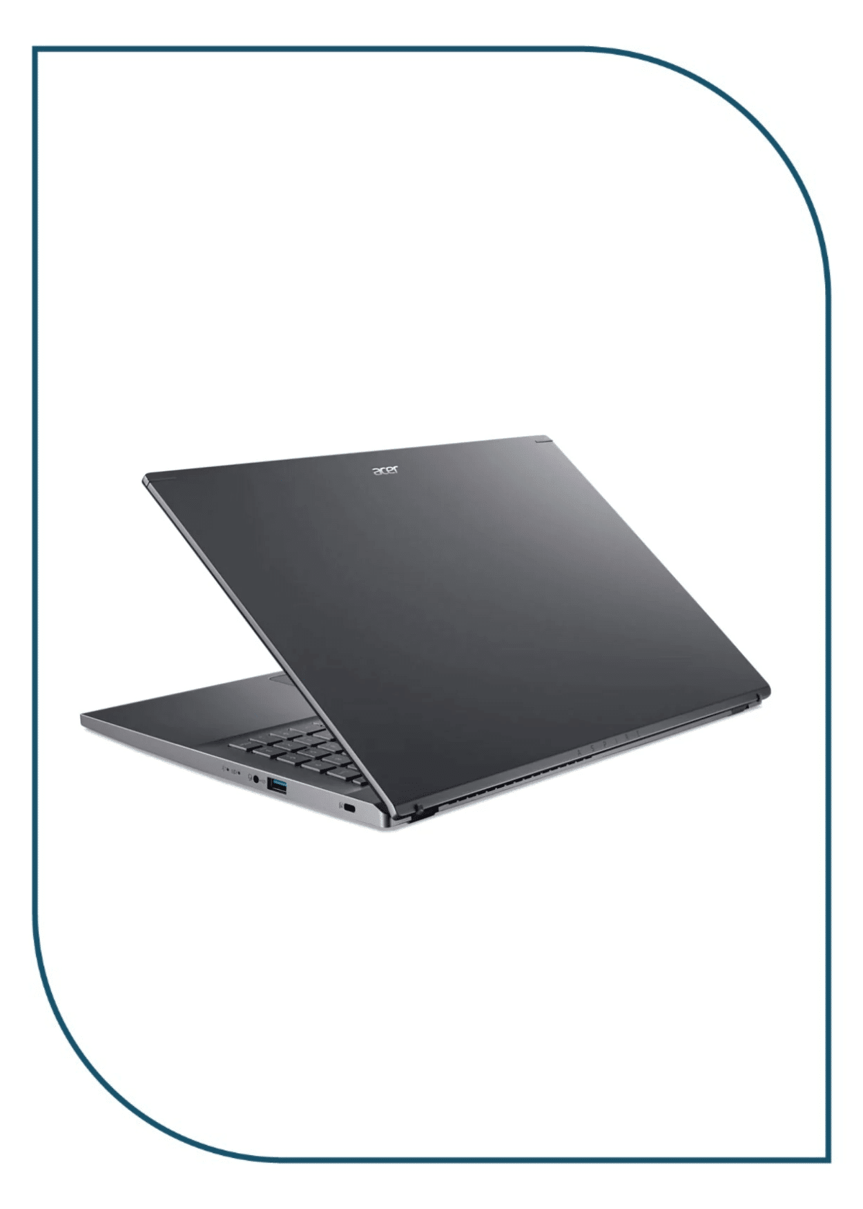 Acer Aspire 5 A515-57G-56DQ Laptop (Intel Core i5-1235U - 8GB Ram - M.2 NVMe 512GB - Nvidia RTX 2050 4GB- 15.6 Inch FHD IPS) - Steel Gray - Image 8