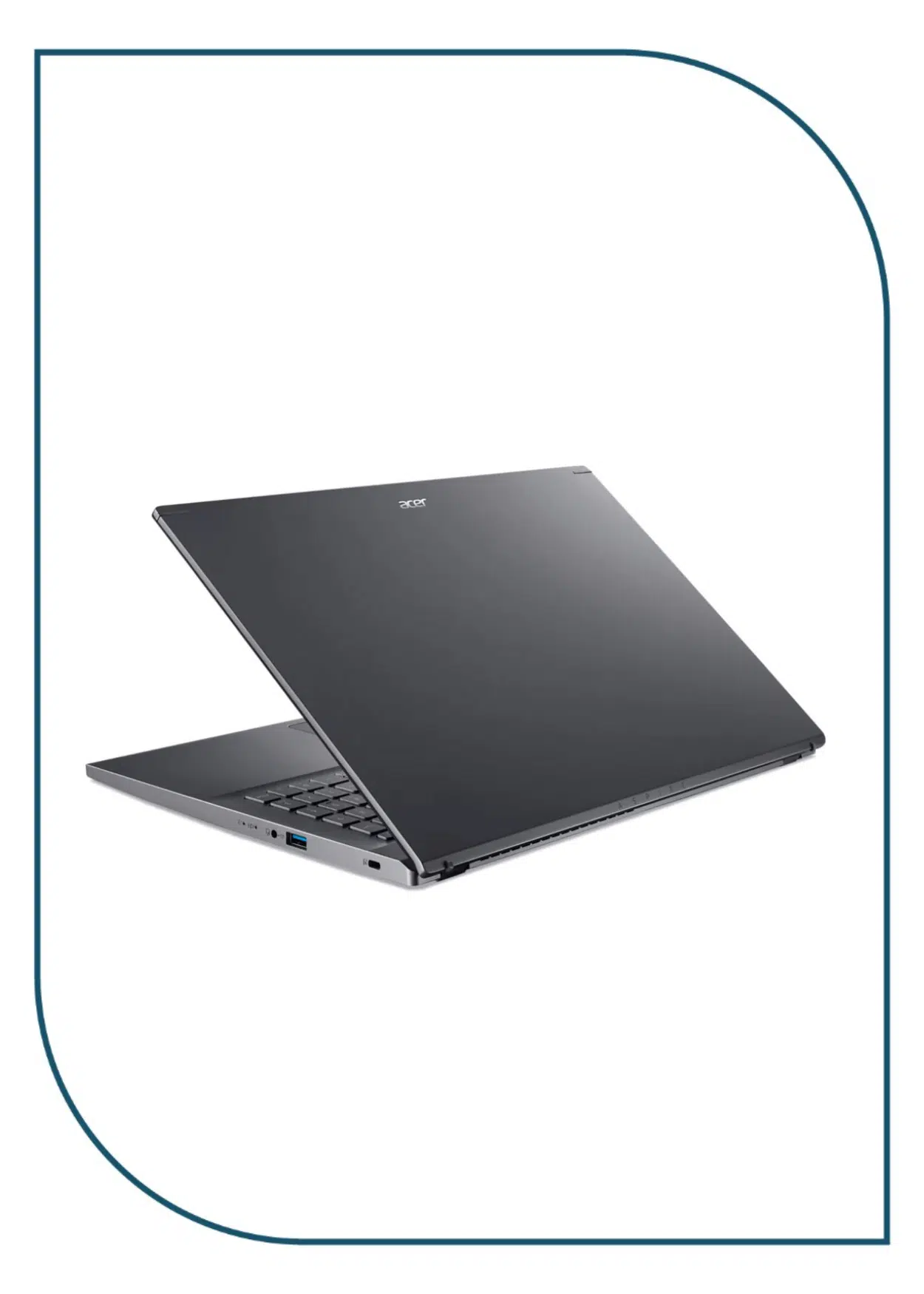 Acer Aspire 5 A515-57G-56DQ Laptop (Intel Core i5-1235U - 8GB Ram - M.2 NVMe 512GB - Nvidia RTX 2050 4GB- 15.6 Inch FHD IPS) - Steel Gray - Image 8