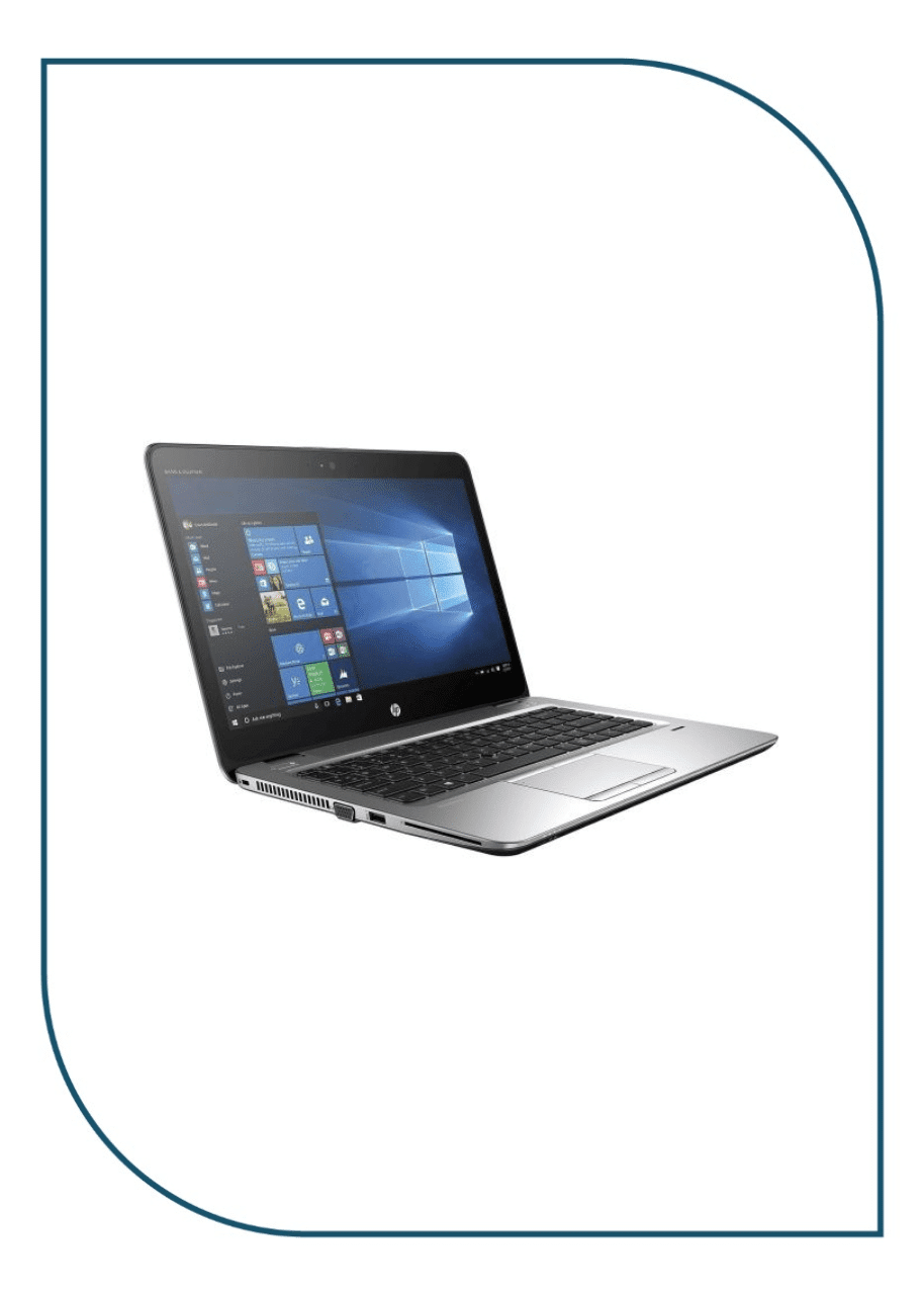 HP,840 G3,Core i5,6th,8GB,DDR4,SSD,256GB,Intel,OK,,A,NO,14 Windows 10 - Silver (Used) - Image 2