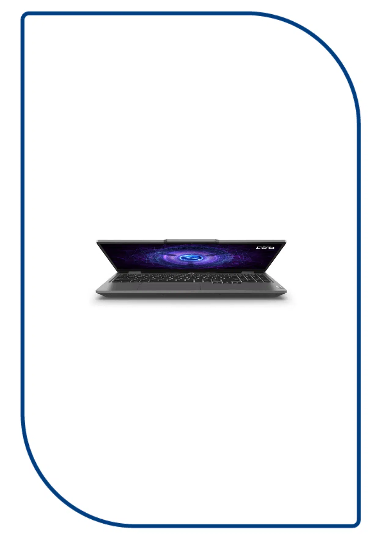 Lenovo LOQ 15IRX9 Laptop (Intel Core i7- 13650HX - 16GB Ram - M.2 NVMe 512GB - Nvidia RTX 3050 6GB - 15.6 Inch FHD IPS 144Hz) - Luna Grey - Image 3