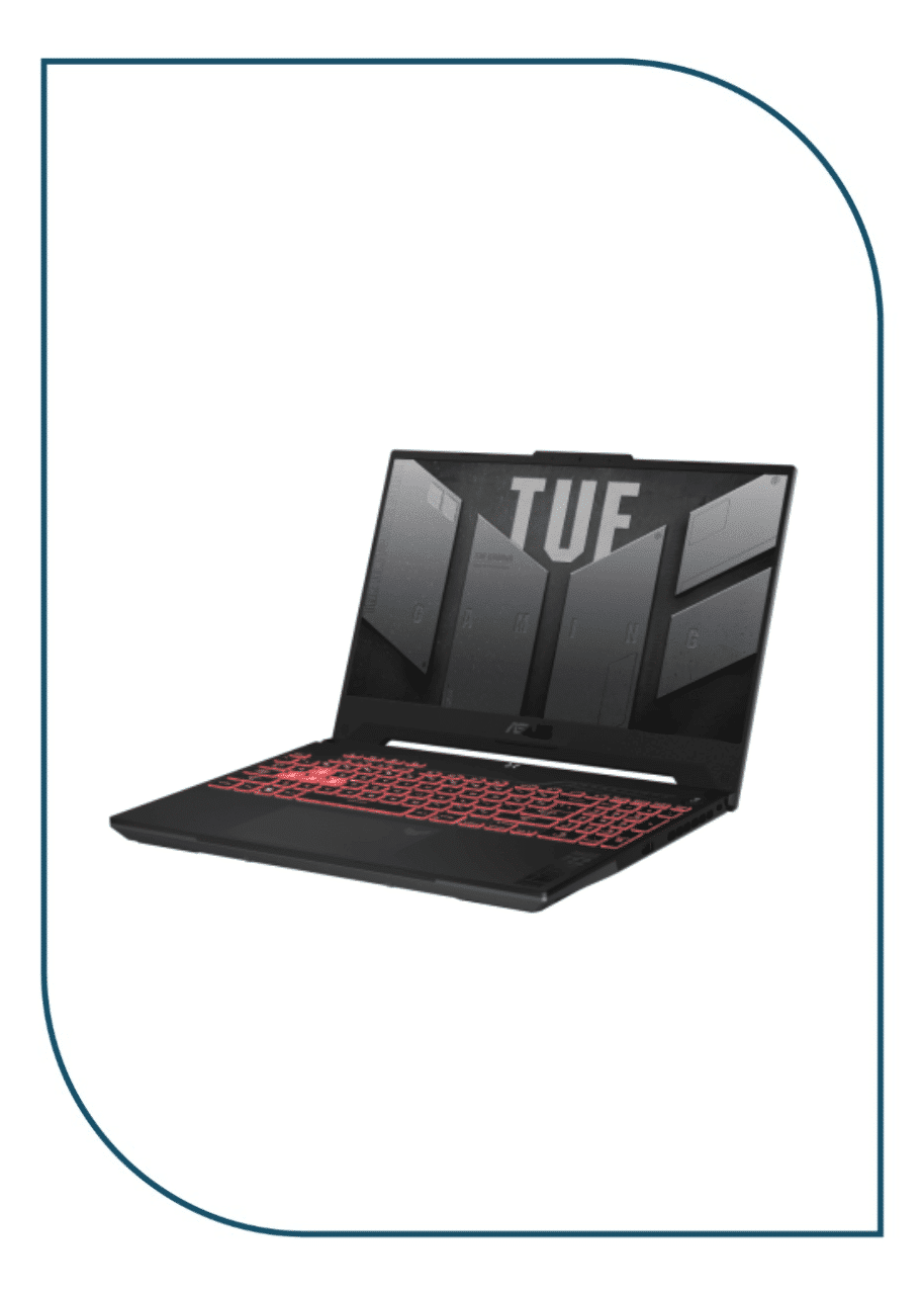 Asus Tuf Gaming A15 (FA507NUR-LP007W) AMD R7-7435HS-16GB RAM DDR5-SSD 512GB-RTX4050-6GB-15.6 Inch FHD 144Hz-Win11-Jaeger Gray 90NR0JP8-M001K0