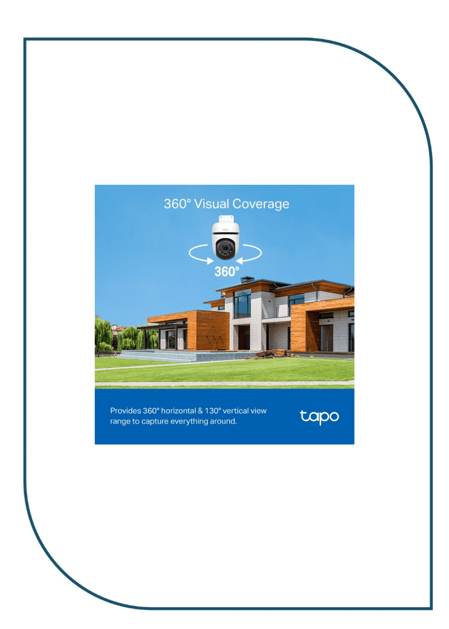 Outdoor Pan/Tilt Security WiFi Camera TC41