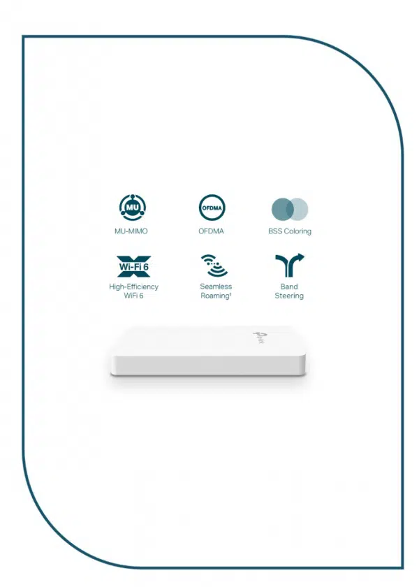 We - Pack de 2 routeurs MESH - sans fil - Duan-Band WIFI AC1200 - 2 ports ethernet 100Mbps Pas