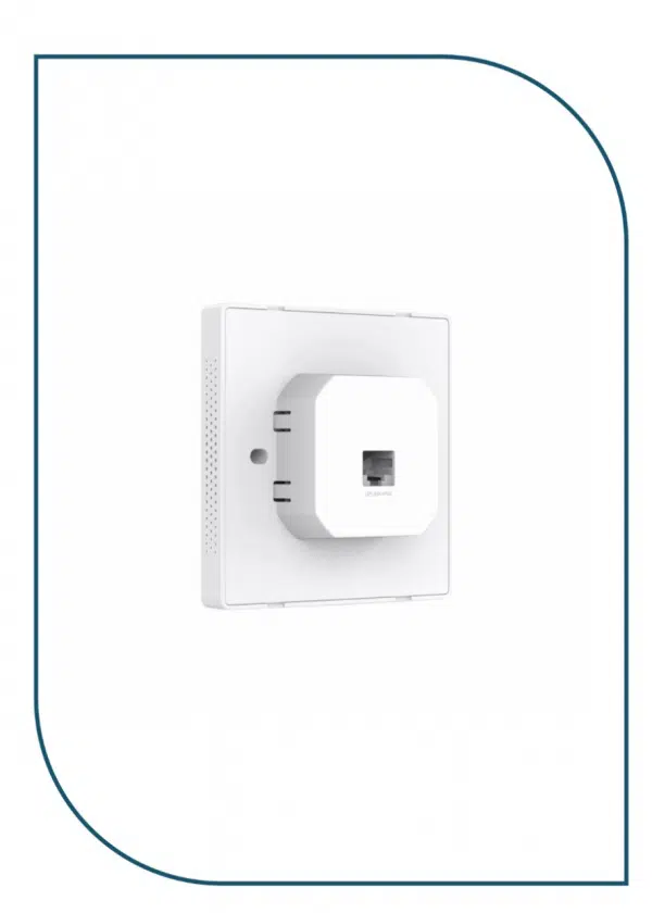 Access Point WiFi TP-LINK EAP115-WALL - 300 Mbps, A Parete, Ideale Per Uffici, Hotel, Grandi Ambienti