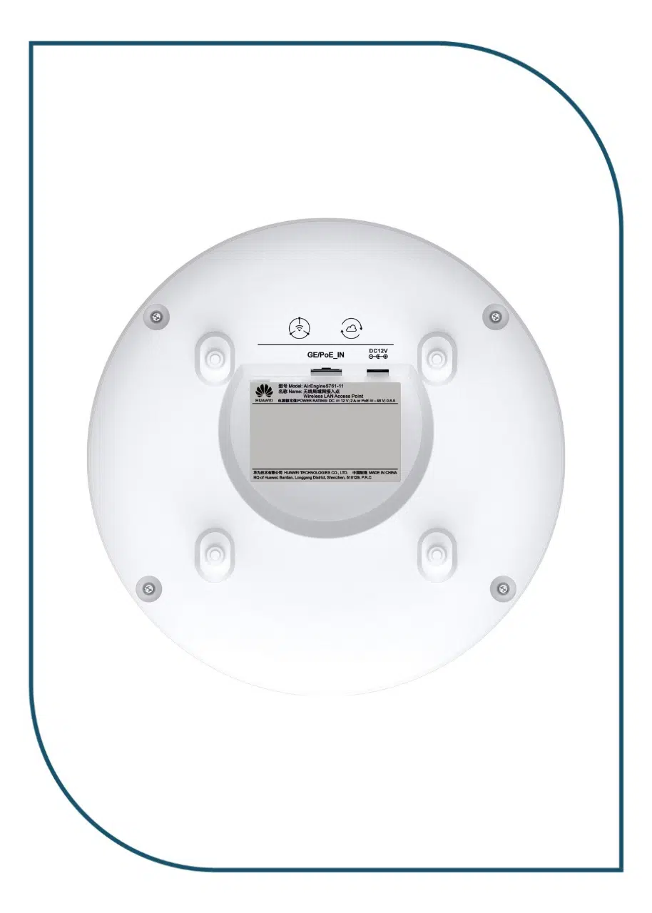 Huawei (AirEngine 5761-11) Wi-Fi 6 Indoor Access Point AirEngine 5761-11