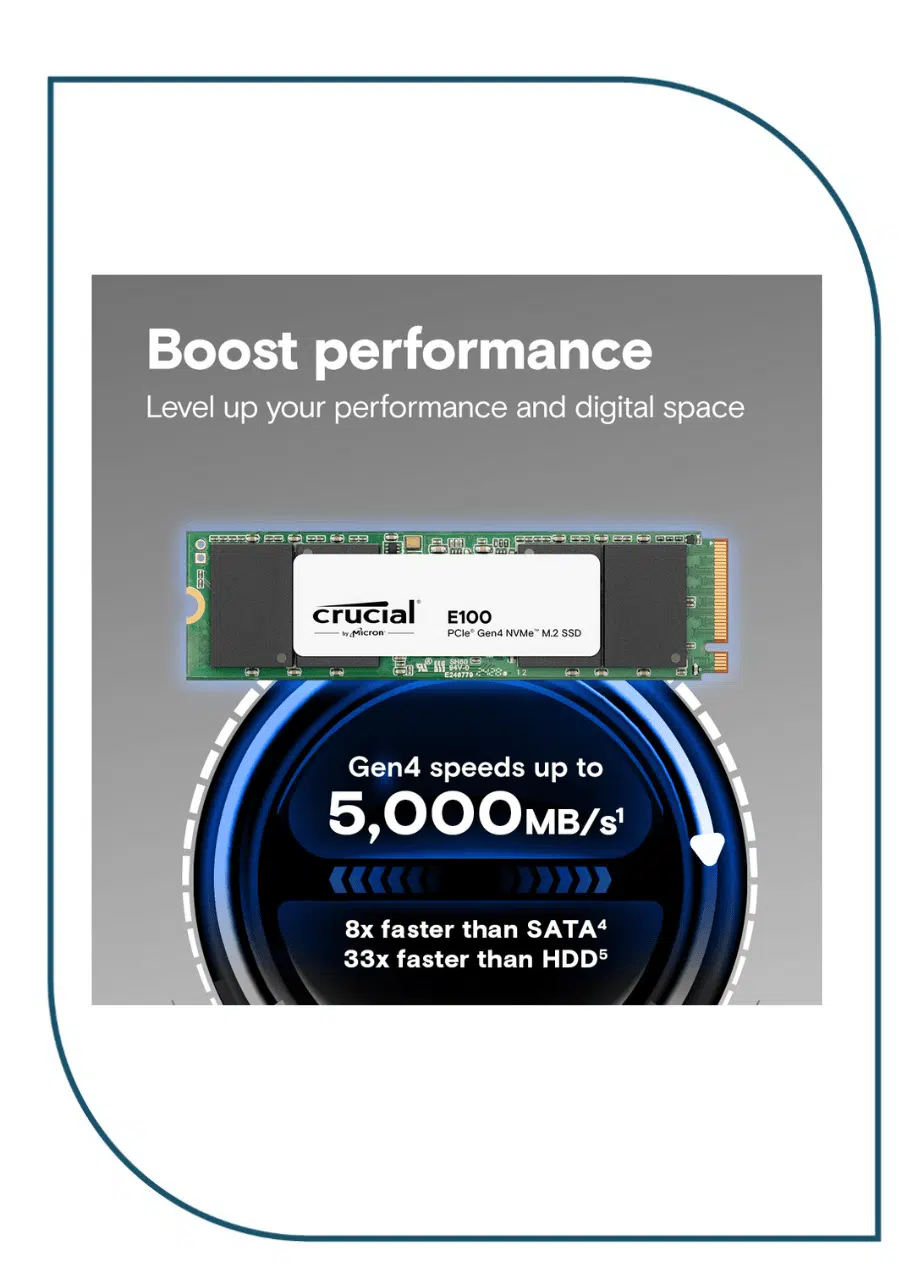 Crucial E100 1TB 2 Crucial E100 1TB