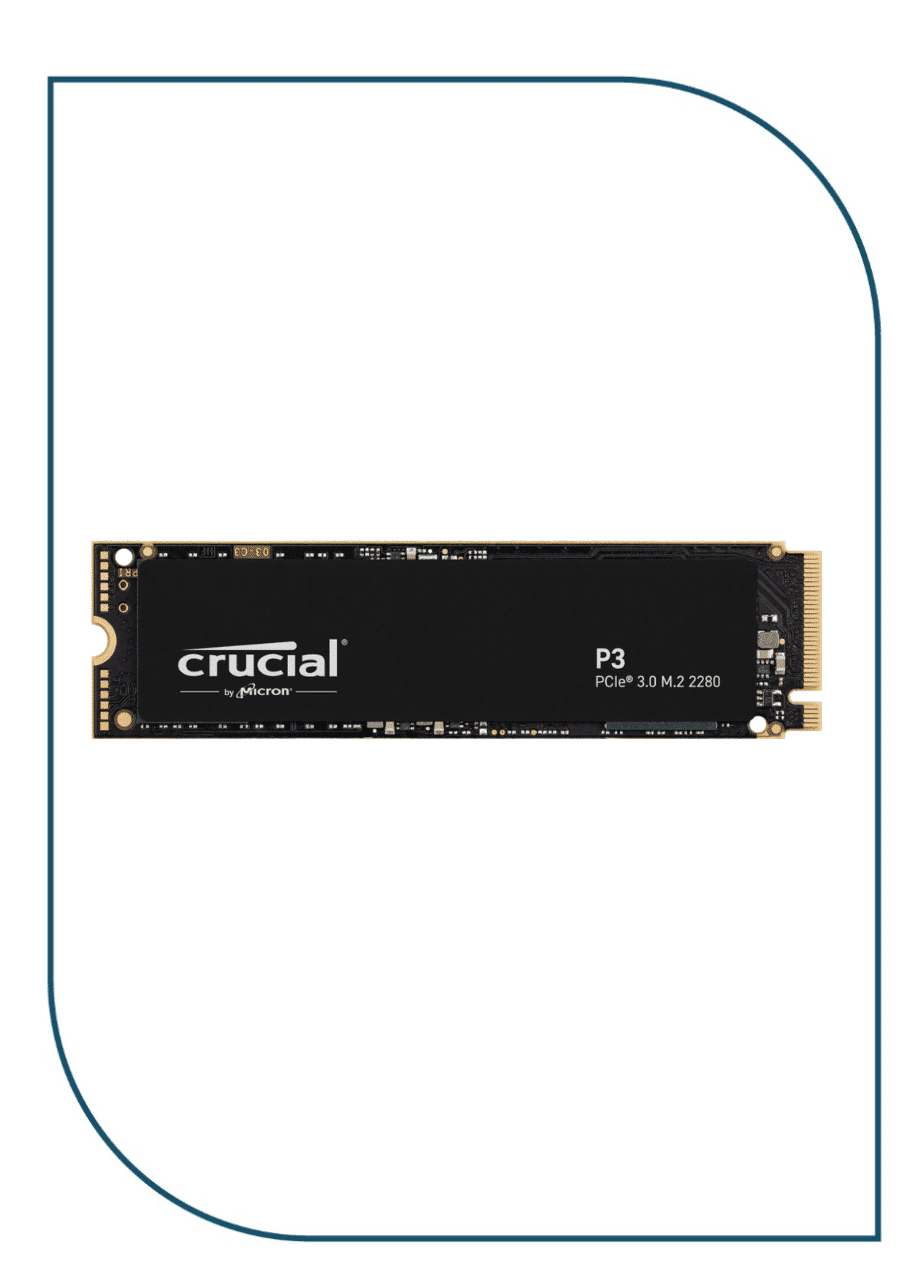 Crucial P3 2TB NVMe PCIe M.2 SSD Crucial P3 2TB