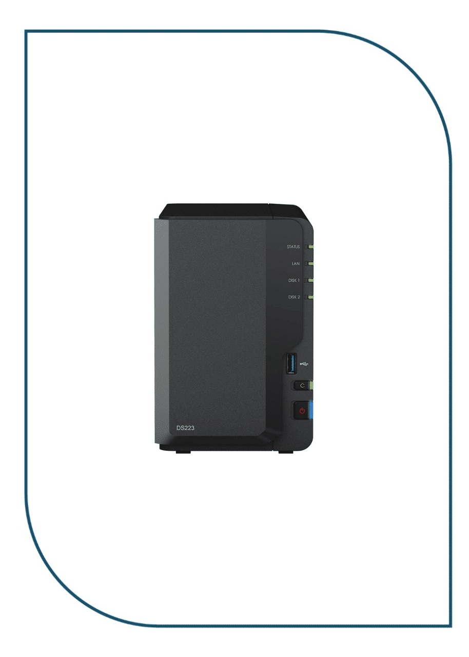 Synology DiskStation DS223 2-Bay NAS Enclosure (Diskless) DS223