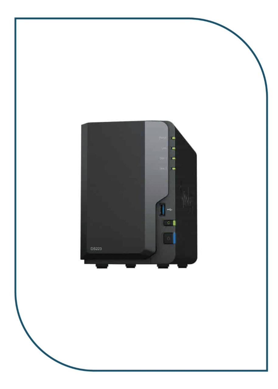 Synology DiskStation DS223 2-Bay NAS Enclosure (Diskless) DS223