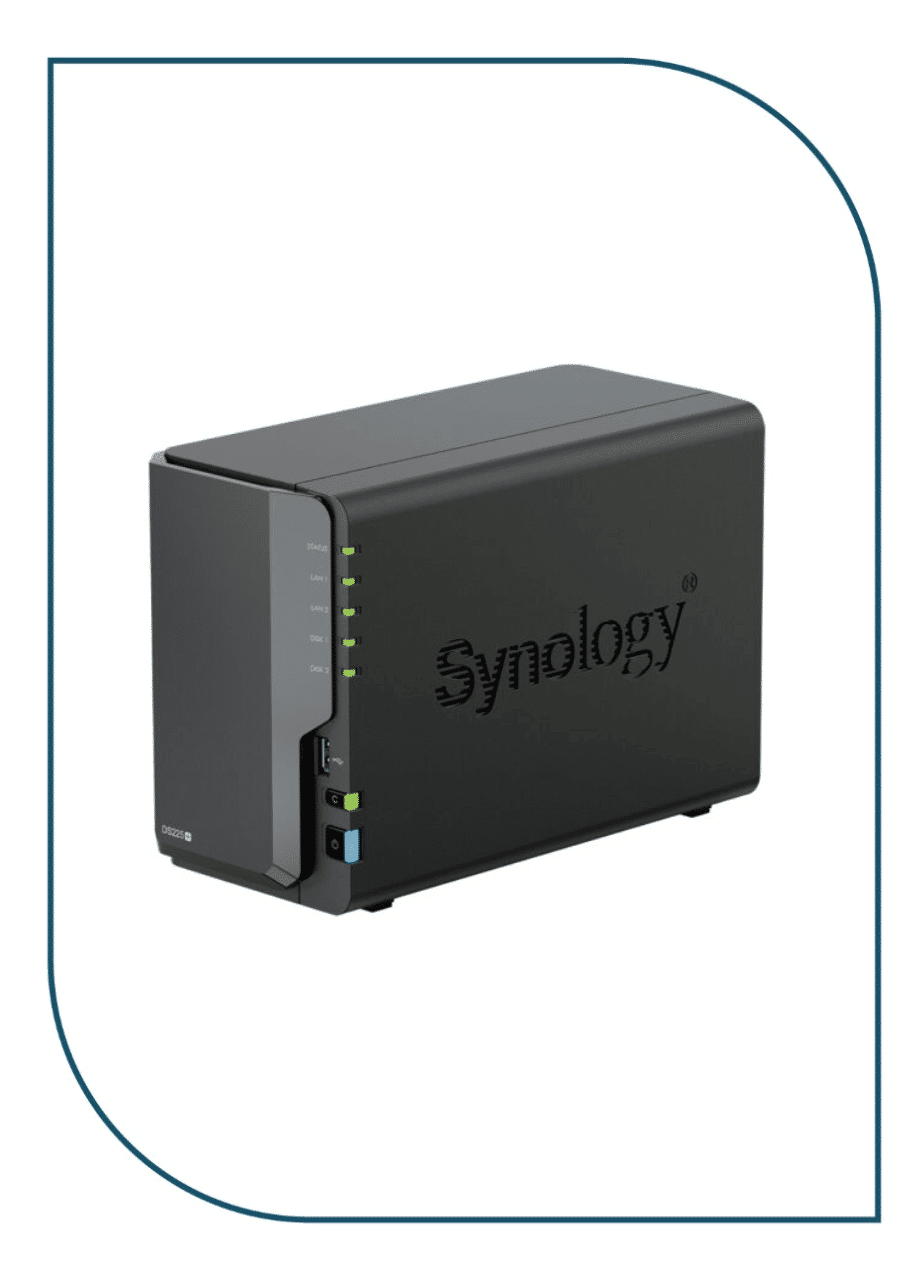 Synology DiskStation DS225+ NAS Enclosure (Diskless) DS225+