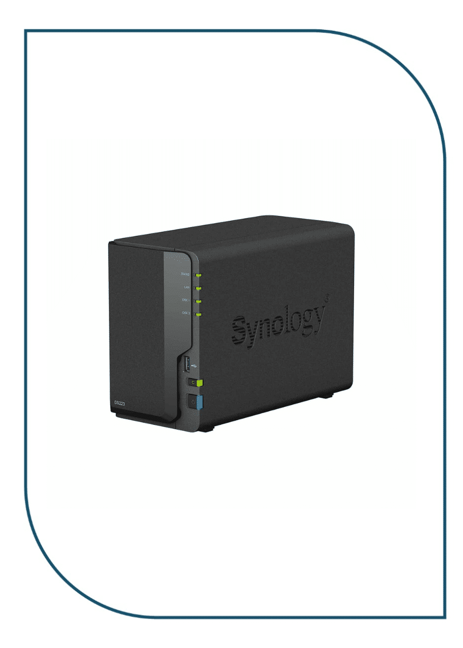 Synology DiskStation DS223 2-Bay NAS Enclosure (Diskless) DS223