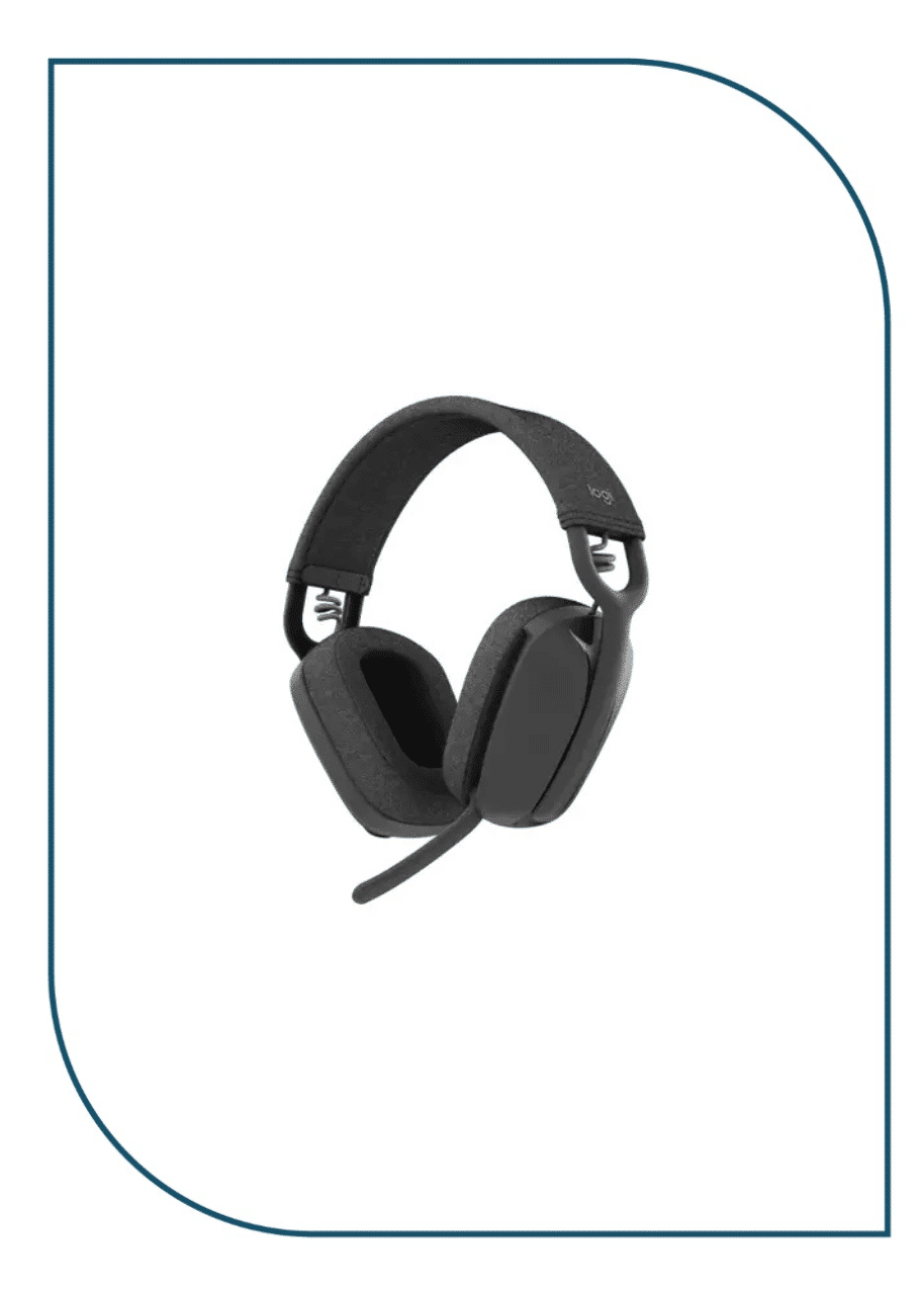 Logitech® Zone Vibe 100 wireless headphones - GRAPHITE Logitech Zone Vibe 100