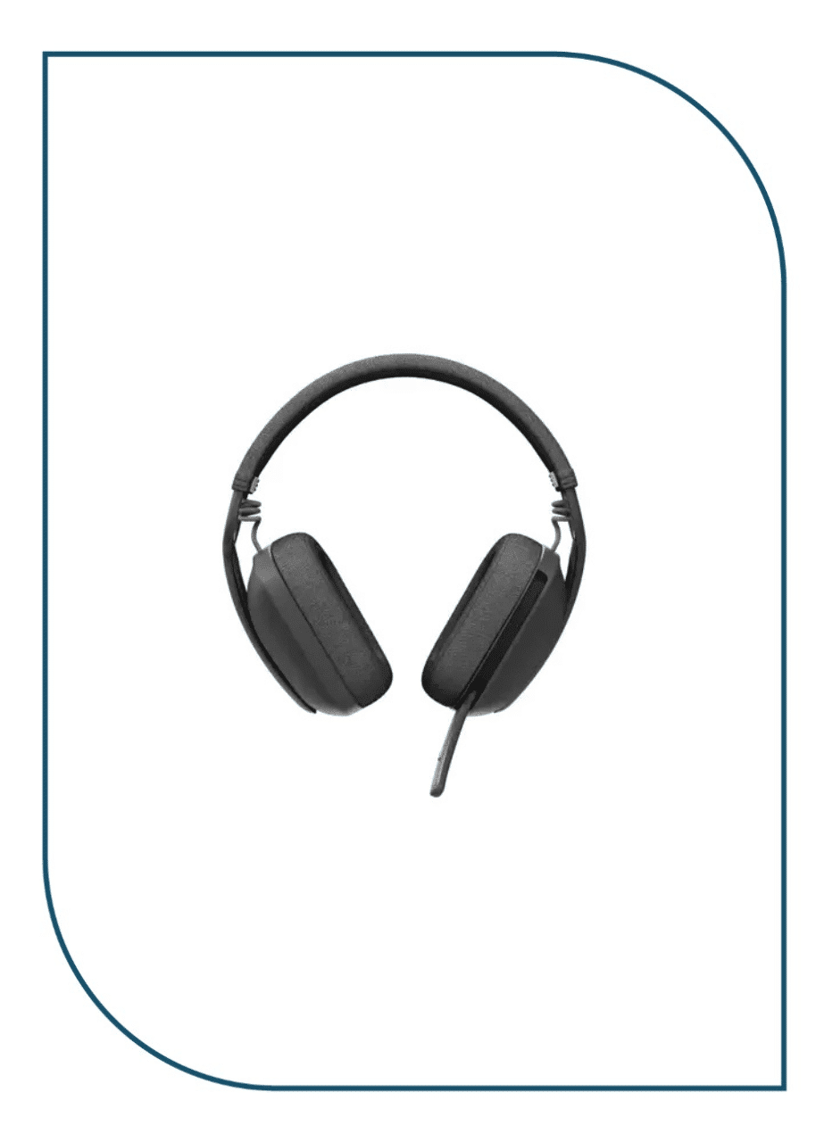 Logitech® Zone Vibe 100 wireless headphones - GRAPHITE Logitech Zone Vibe 100