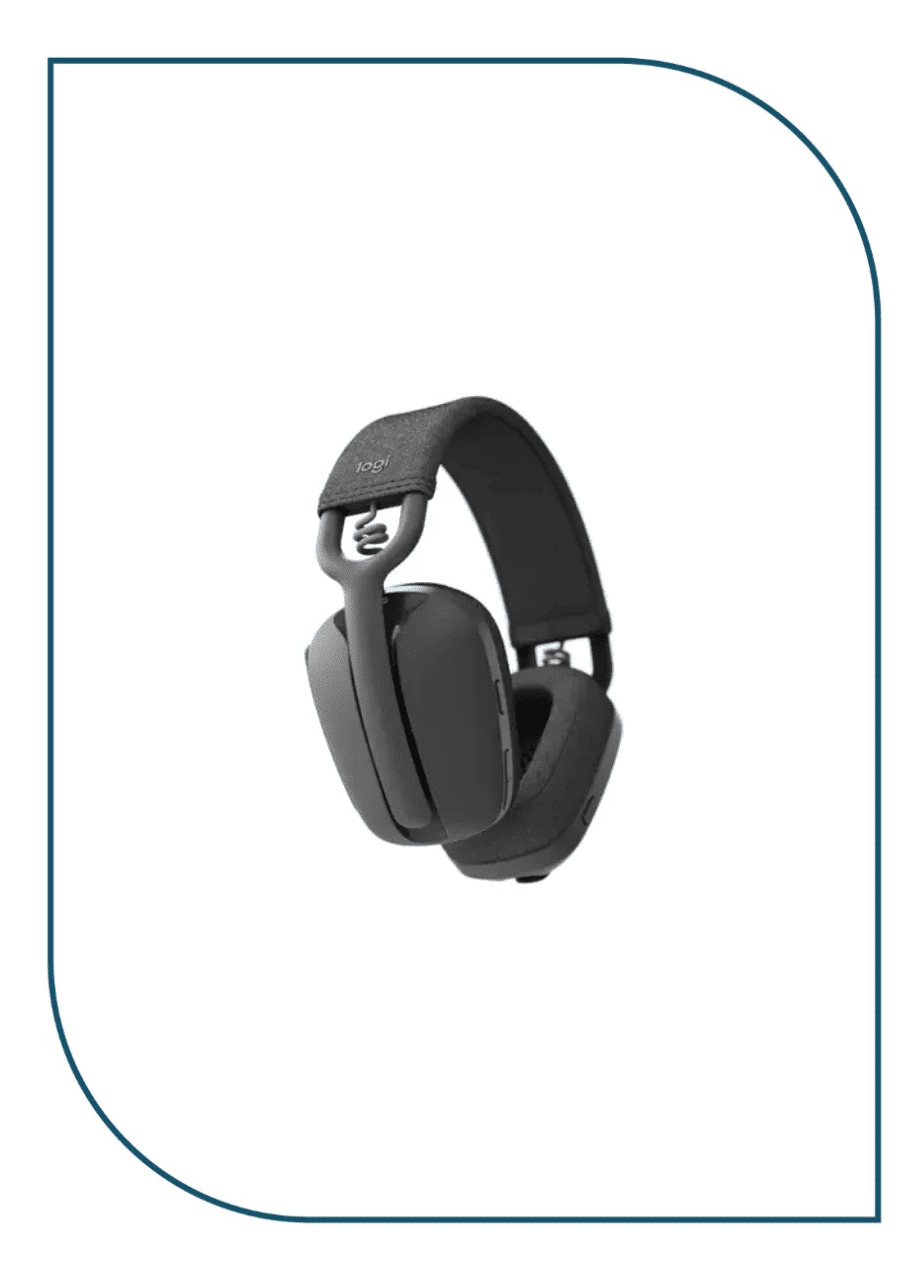 Logitech® Zone Vibe 100 wireless headphones - GRAPHITE Logitech Zone Vibe 100