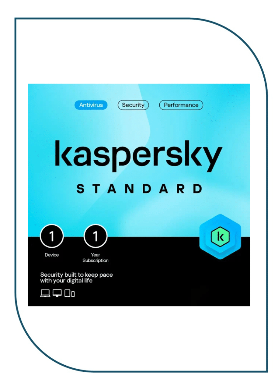 Kaspersky Standard Middle East Edition. 1-Device 1 year Base Download Pack KL1041IDAFS