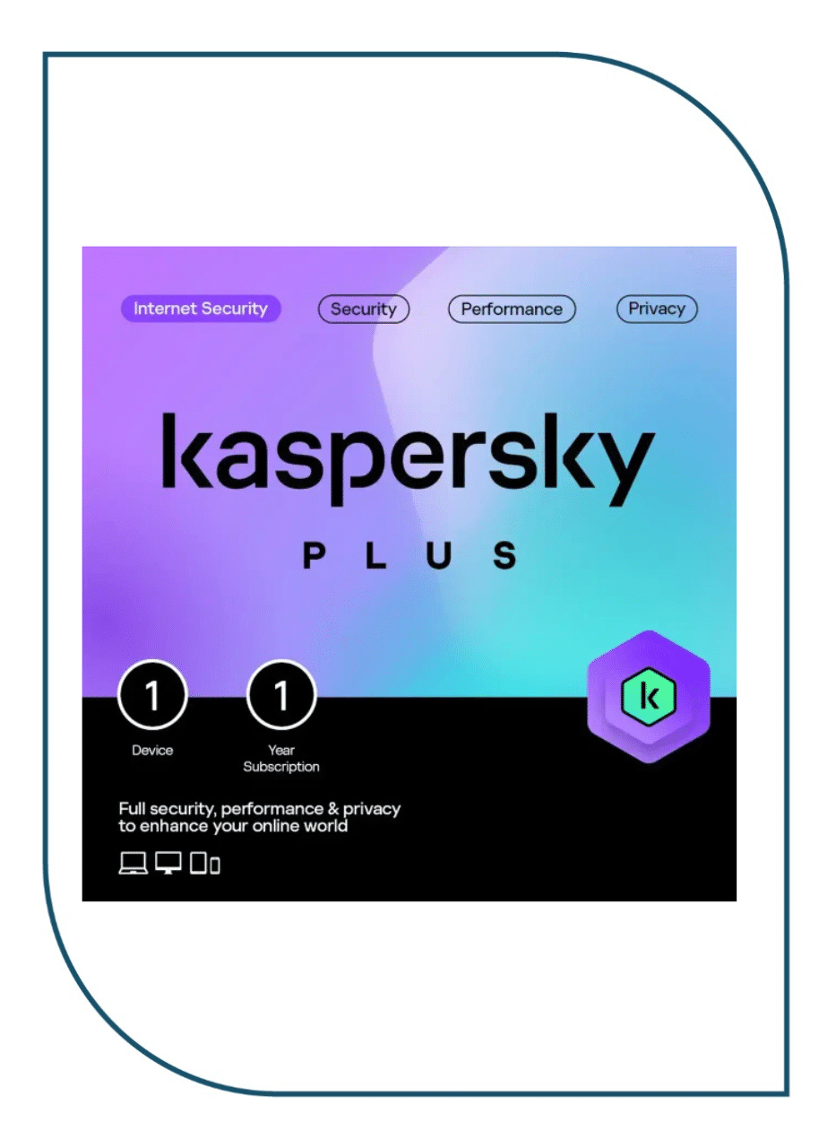 Kaspersky Plus Middle East Edition. 1-Device 1 year Base Download Pack KL1042IDAFS
