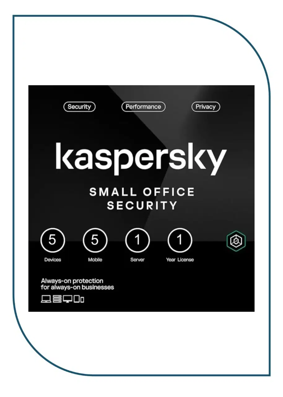 Kaspersky Small Office Security (Middle East-Egypt) 1 Year – 5 Users Download | KL4541IDEFS KL4541IDEFS