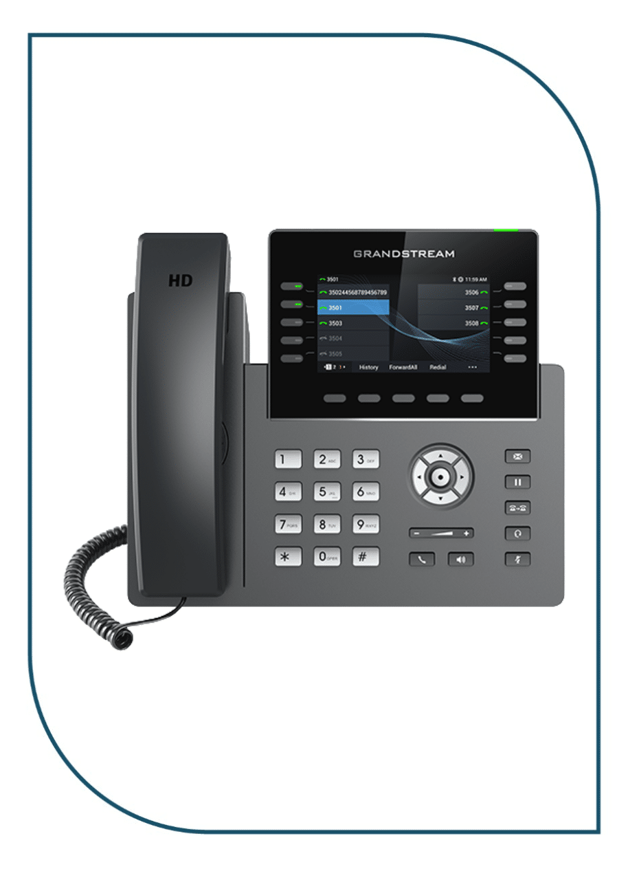 GrandStream (GRP2615) 10-Line Professional IP Phone Designed for Mass Deployment and Easy Management GRP2615