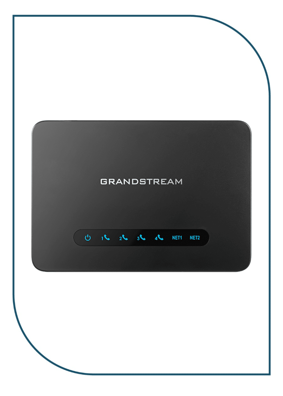 Grandstream HT814 V2 Powerful 4 Port FXS Gateway with Gigabit NAT Router HT814 V2