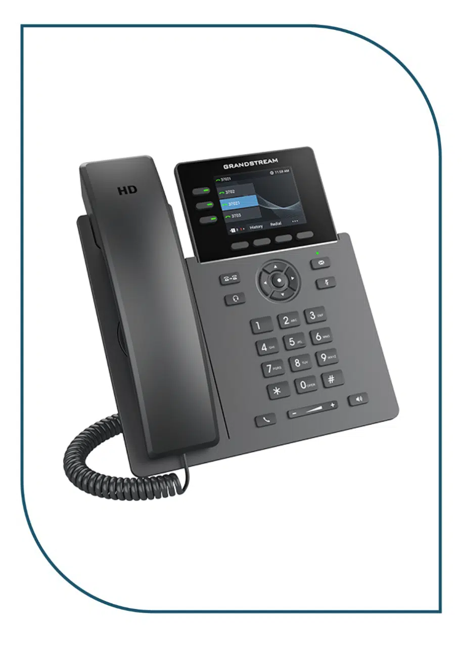 Grandstream GRP2611G 3-Line Carrier-Grade IP Phone GRP2610