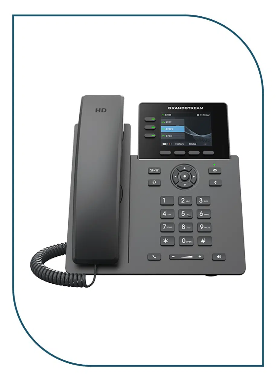 Grandstream GRP2611G 3-Line Carrier-Grade IP Phone GRP2610