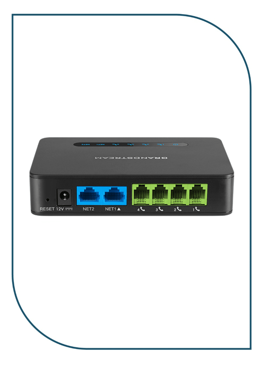 Grandstream HT814 V2 Powerful 4 Port FXS Gateway with Gigabit NAT Router HT814 V2