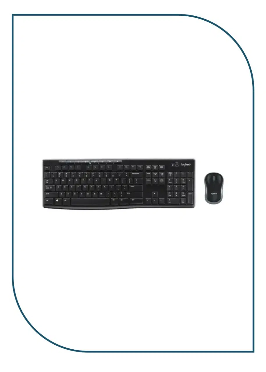 LOGITECH MK270 Wireless Combo - BLACK - ARA (920-004519) LOGITECH MK270