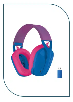 Logitech G435 LIGHTSPEED Wireless Gaming Headset - BLUE - EMEA (981-001062)