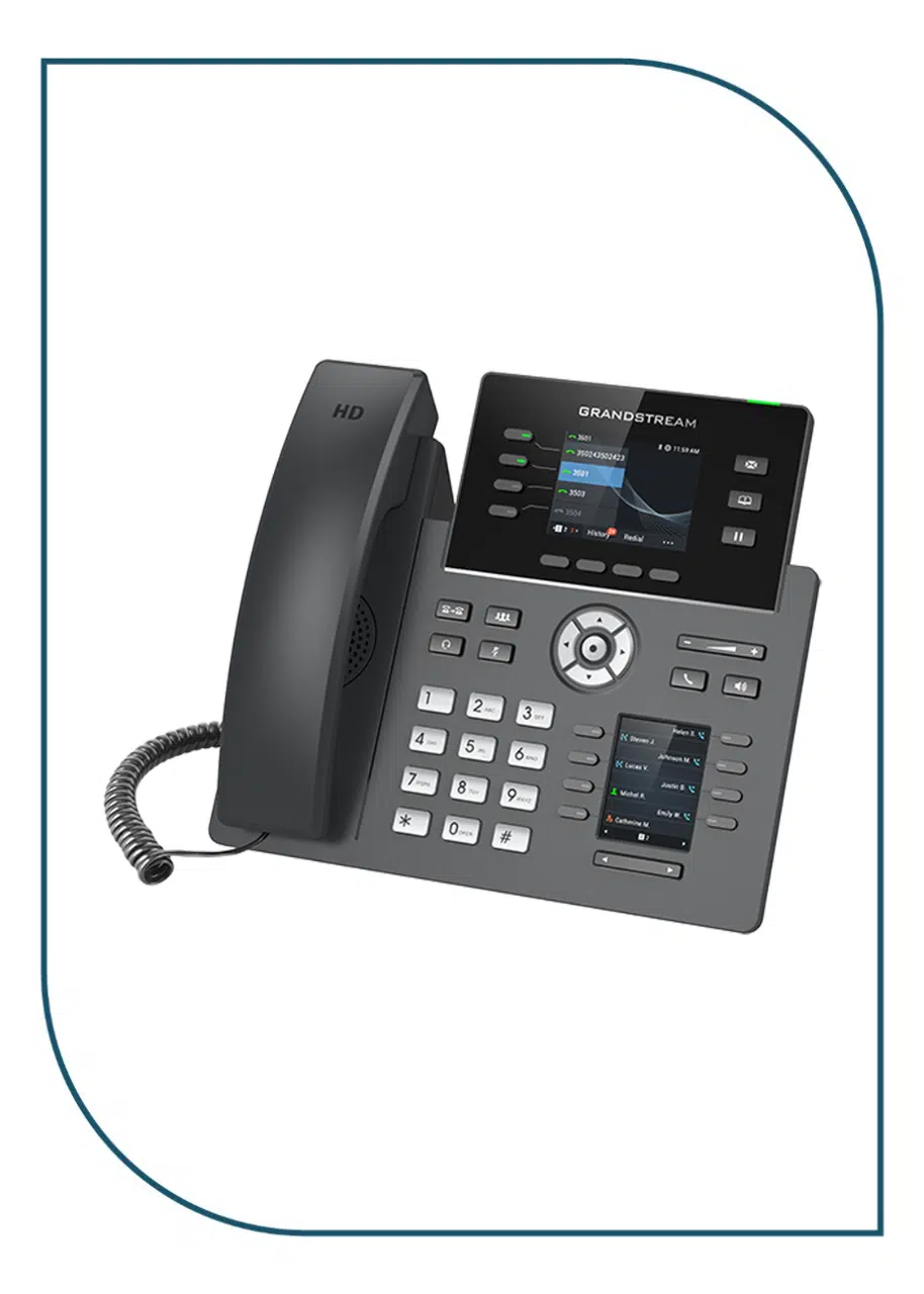 Grandstream (GRP2614) 4-Line Professional IP Phone Designed for Mass Deployment and Easy Management GRP2614