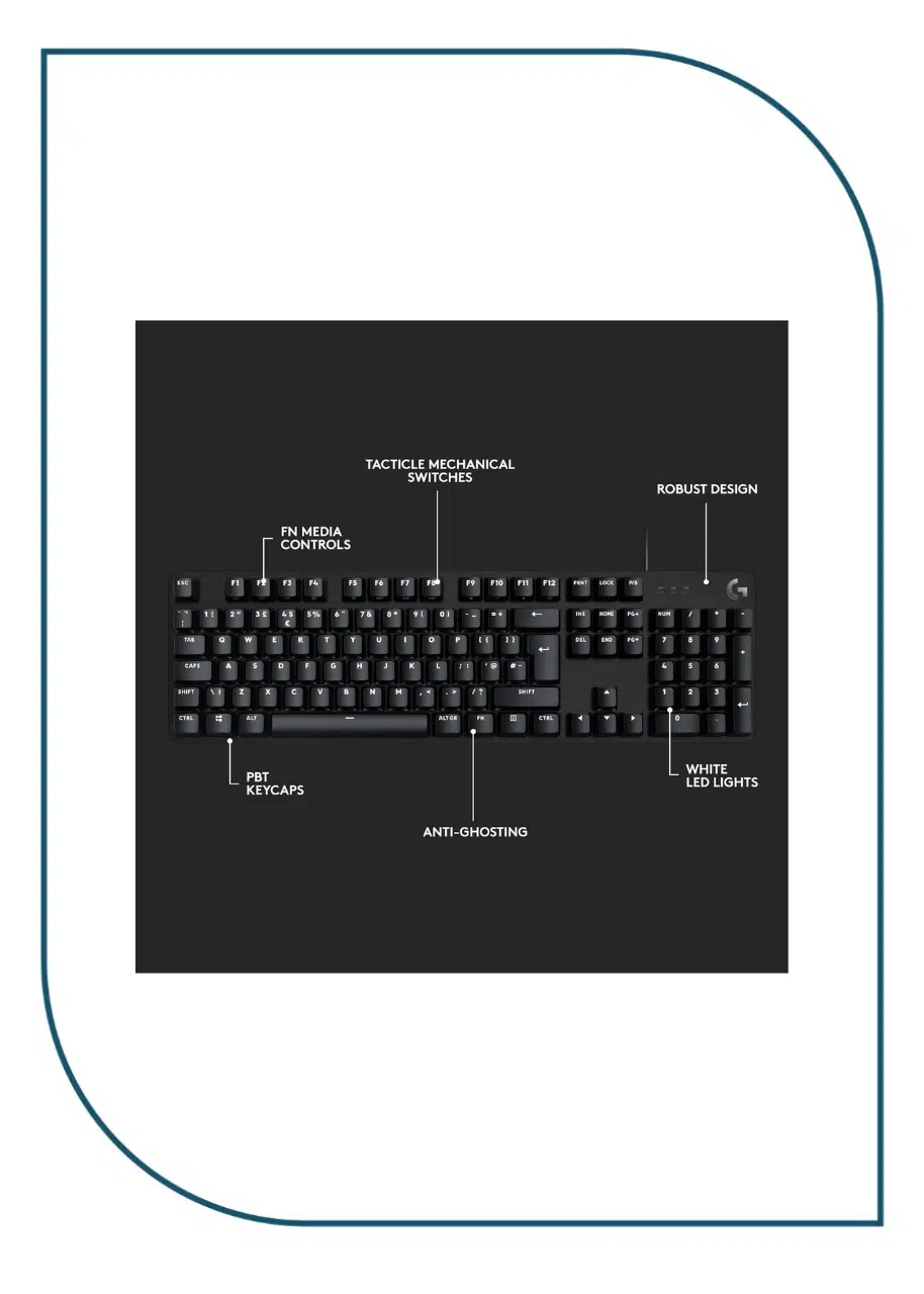 G413 SE MECHANICAL GAMING KEYBOARD Logitech G413