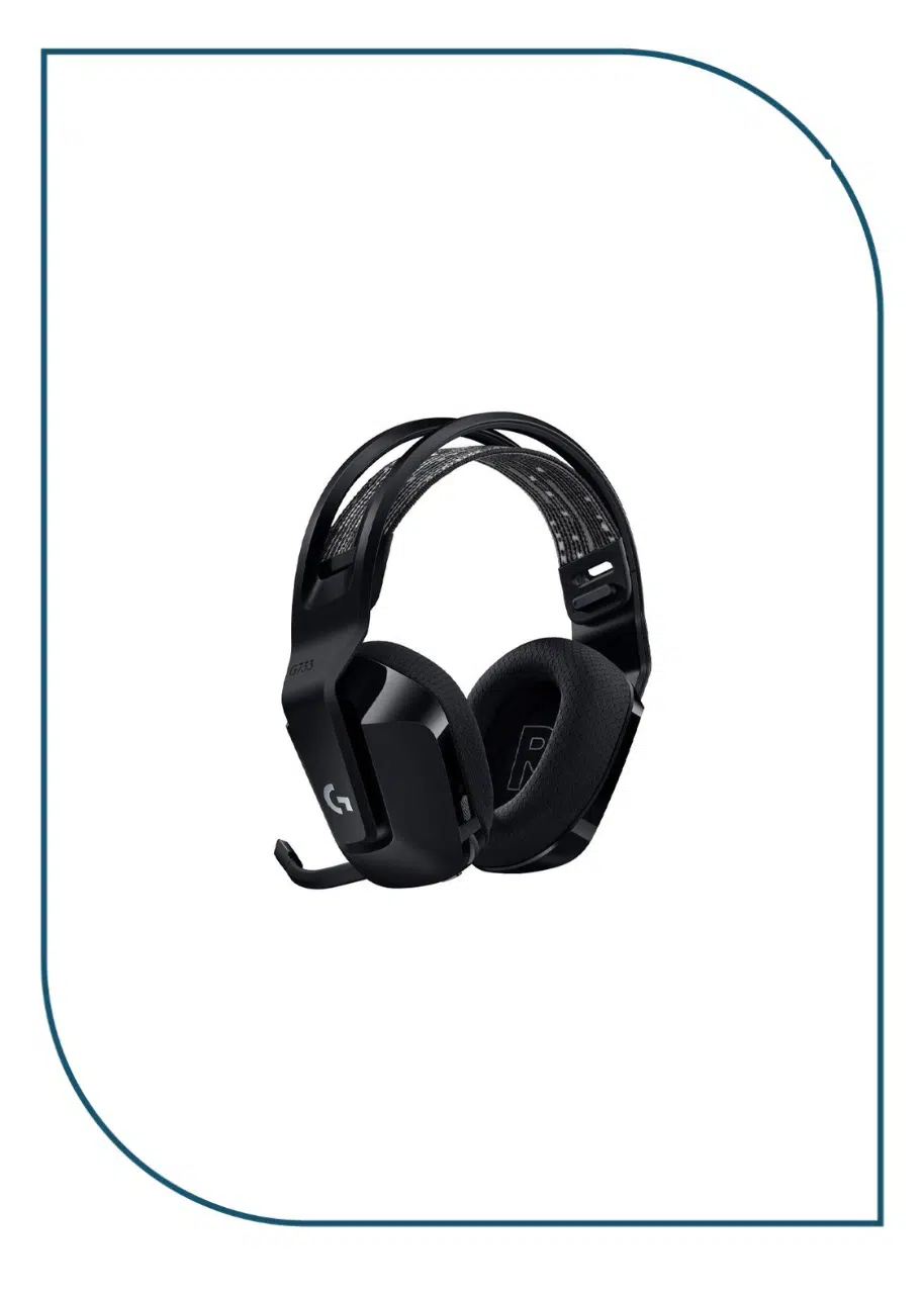 Logitech® G733 LIGHTSPEED Wireless RGB Gaming Headset - BLACK - EMEA Logitech G733