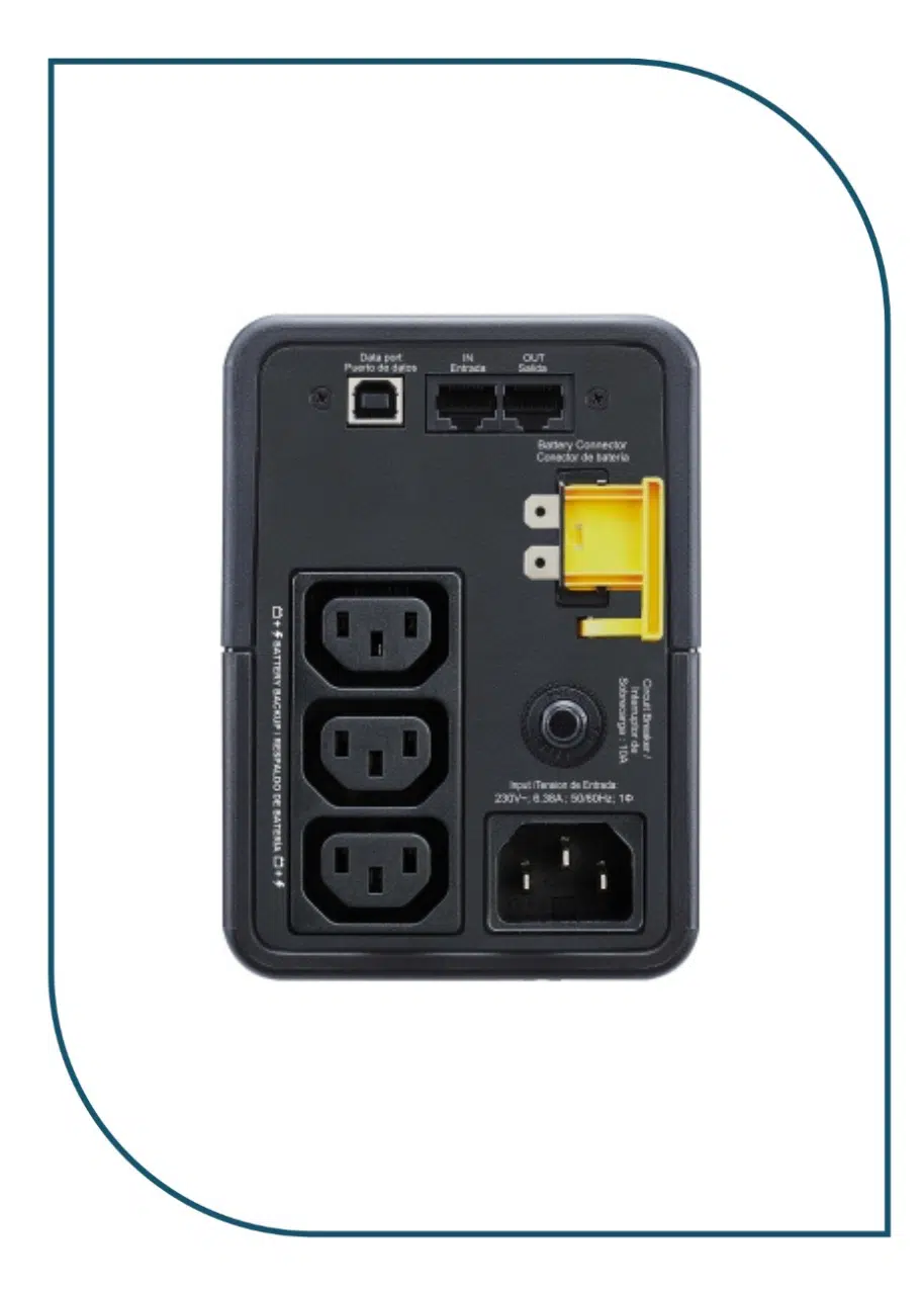 APC Back-UPS 500VA, 230V, AVR, IEC Sockets (BX500MI) BX500MI