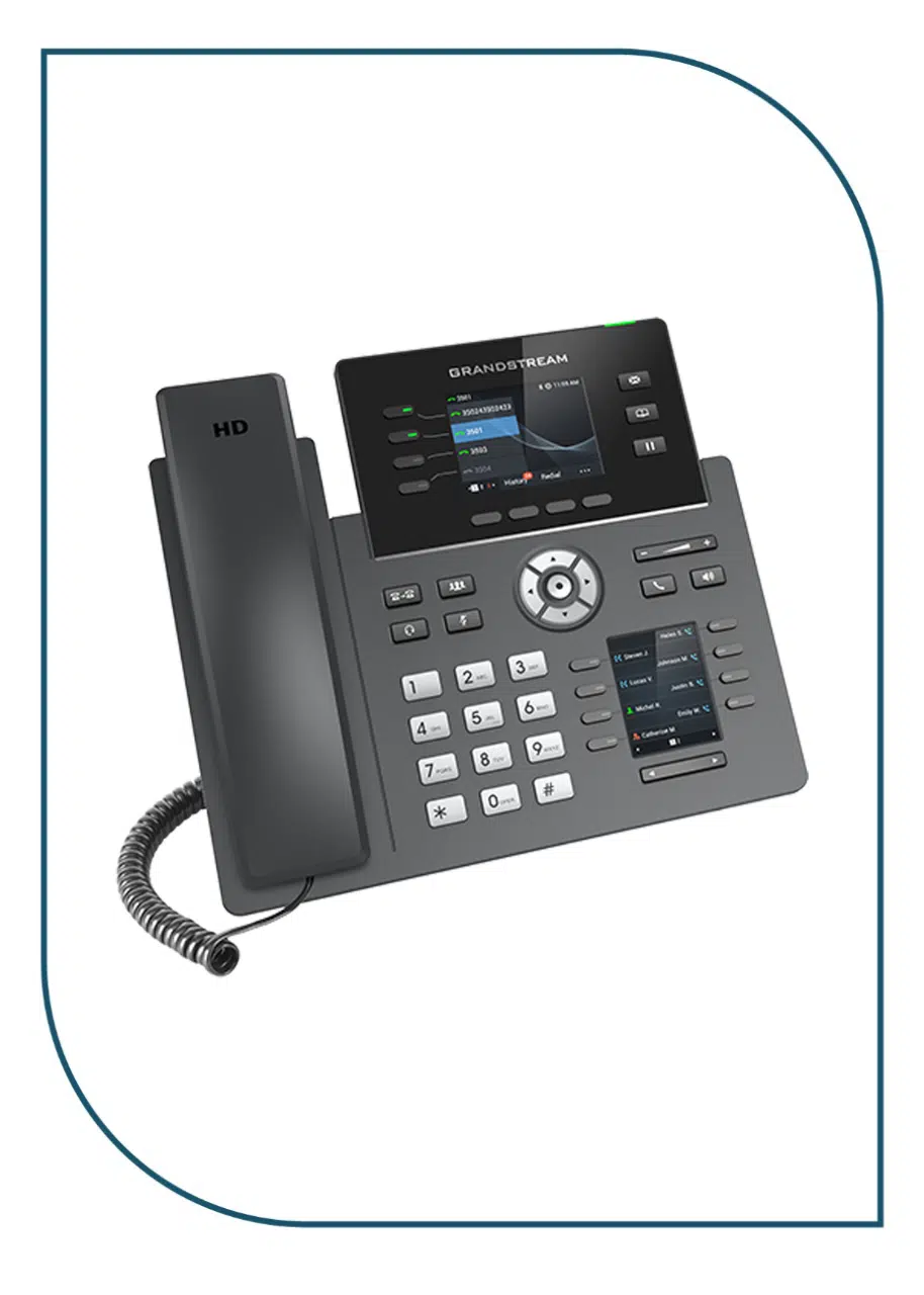 Grandstream (GRP2614) 4-Line Professional IP Phone Designed for Mass Deployment and Easy Management GRP2614