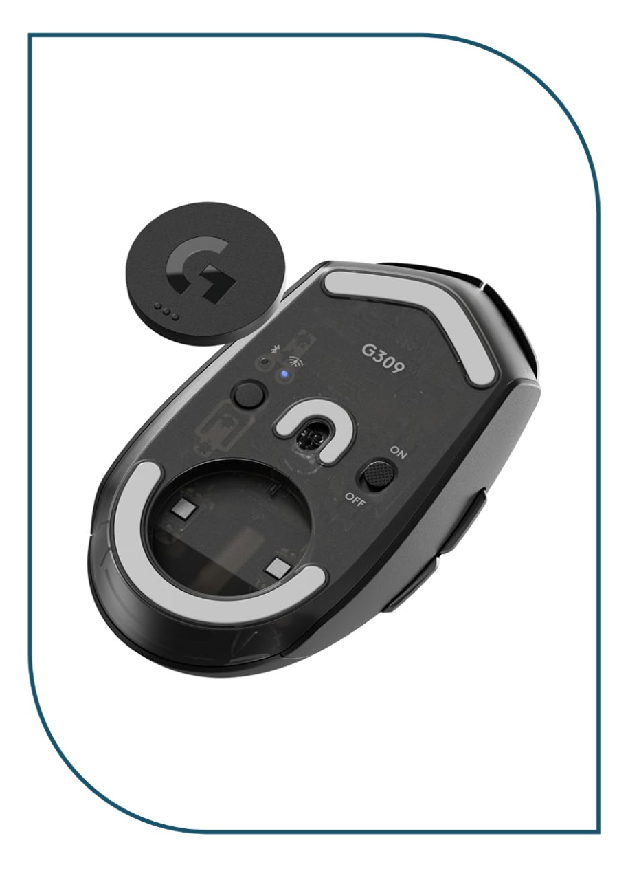 Logitech G309 LIGHTSPEED Wireless Gaming Mouse Black (910-007200) Logitech G309