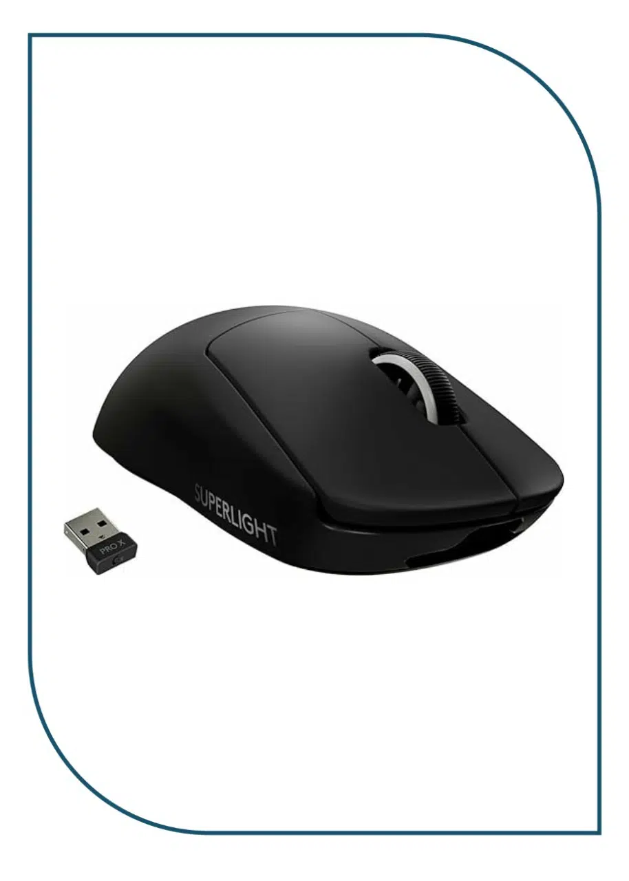 LOGITECH G PRO X SUPERLIGHT Wireless Gaming Mouse - BLACK - EWR2 Logitech G PRO X